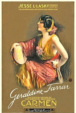 Постер фильма Кармен (1915)