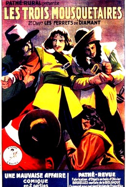 Постер фильма Три мушкетера (1921)