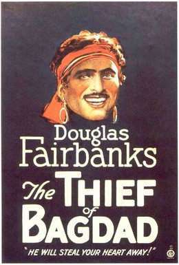 Постер фильма Багдадский вор (1924)