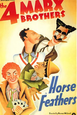 Постер фильма Лошадиные перья (1932)