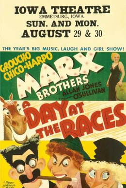 Постер фильма День на скачках (1937)