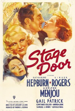 Постер фильма Дверь на сцену (1937)
