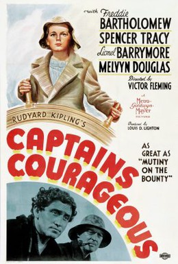 Постер фильма Отважные капитаны (1937)