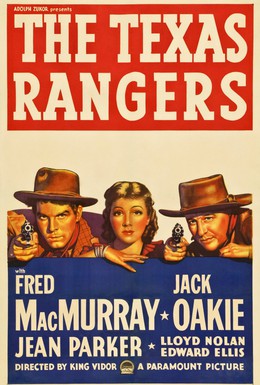 Постер фильма Техасские рейнджеры (1936)