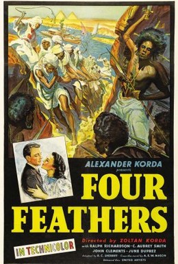 Постер фильма Четыре пера (1939)