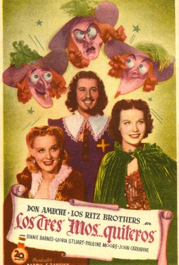 Постер фильма Три мушкетера (1939)
