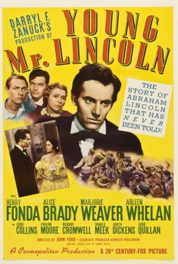 Постер фильма Молодой мистер Линкольн (1939)