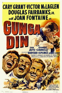 Постер фильма Ганга Дин (1939)