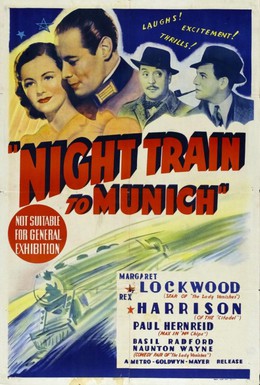 Постер фильма Ночной поезд в Мюнхен (1940)