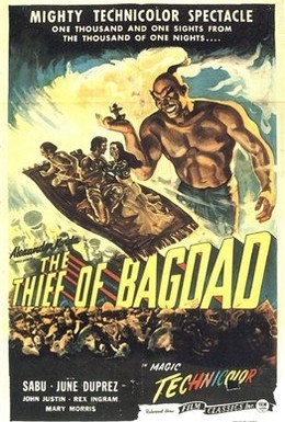 Постер фильма Багдадский вор (1940)