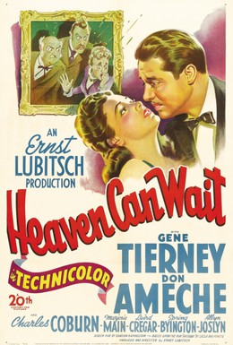 Постер фильма Небеса могут подождать (1943)