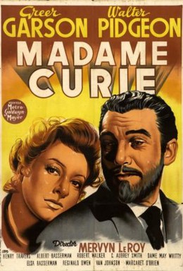 Постер фильма Мадам Кюри (1943)