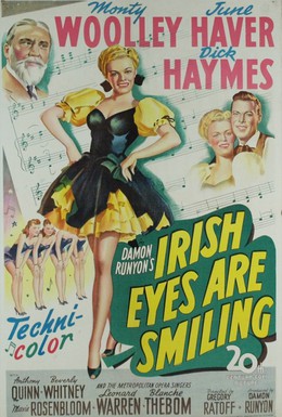 Постер фильма Улыбка ирландских глаз (1944)