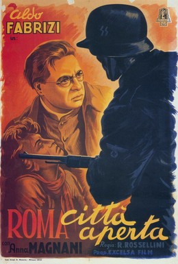 Постер фильма Рим, открытый город (1945)