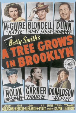 Постер фильма Дерево растет в Бруклине (1945)