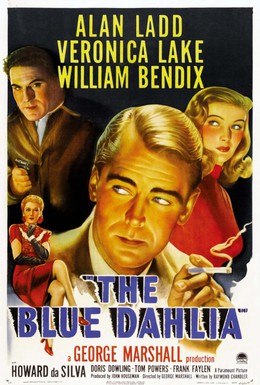 Постер фильма Синий георгин (1946)