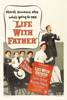 Постер фильма Жизнь с отцом (1947)