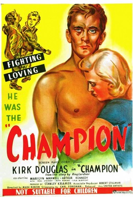 Постер фильма Чемпион (1949)