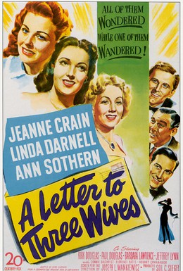 Постер фильма Письмо трем женам (1949)