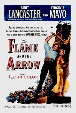 Постер фильма Огонь и стрела (1950)