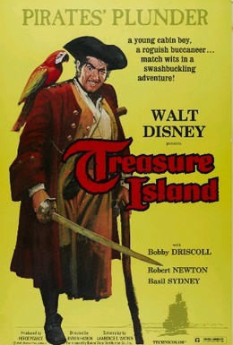 Постер фильма Остров сокровищ (1950)