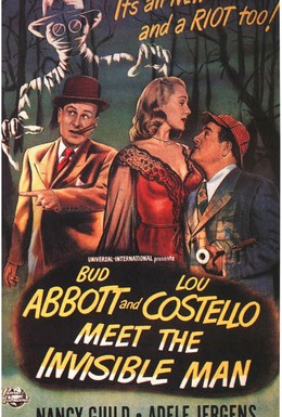 Постер фильма Эббот и Костелло встречают человека-невидимку (1951)