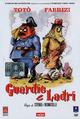 Постер фильма Полицейские и воры (1951)