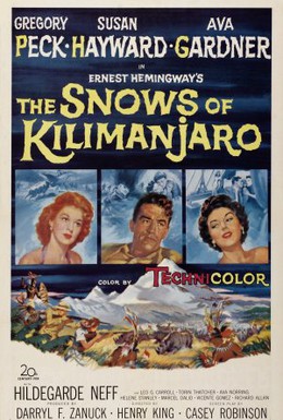 Постер фильма Снега Килиманджаро (1952)