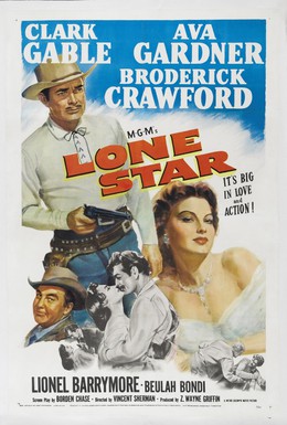 Постер фильма Одинокая звезда (1952)