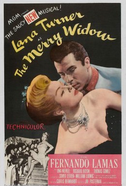 Постер фильма Веселая вдова (1952)