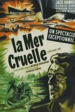 Постер фильма Жестокое море (1953)