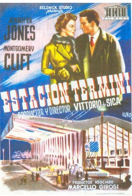 Постер фильма Вокзал Термини (1953)