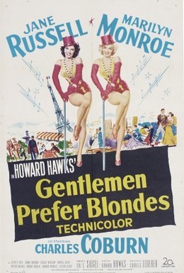 Постер фильма Джентльмены предпочитают блондинок (1953)