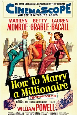 Постер фильма Как выйти замуж за миллионера (1953)