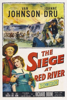 Постер фильма Осада на Красной реке (1954)