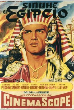 Постер фильма Египтянин (1954)