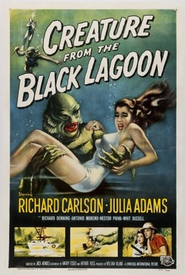 Постер фильма Тварь из Чёрной Лагуны (1954)