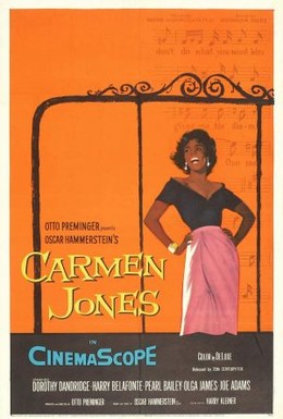 Постер фильма Кармен Джонс (1954)