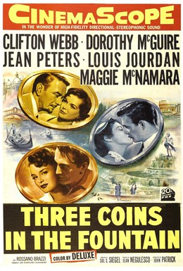 Постер фильма Три монеты в фонтане (1954)