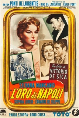 Постер фильма Золото Неаполя (1954)