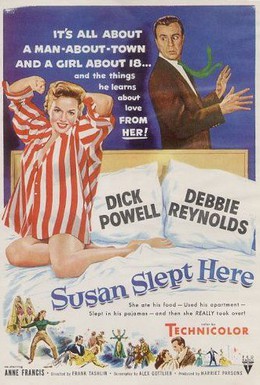 Постер фильма Здесь спала Сьюзен (1954)