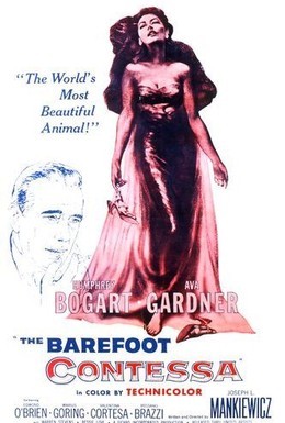 Постер фильма Босоногая графиня (1954)