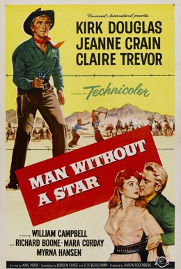 Постер фильма Человек без звезды (1955)