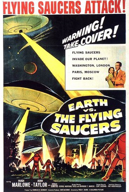 Постер фильма Земля против летающих тарелок (1956)