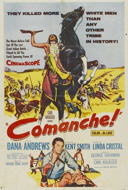 Постер фильма Команчи (1956)