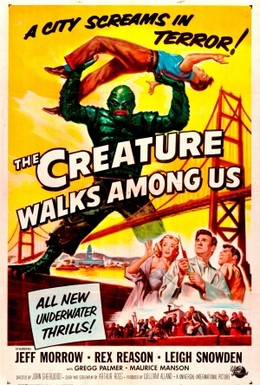 Постер фильма Тварь ходит среди нас (1956)