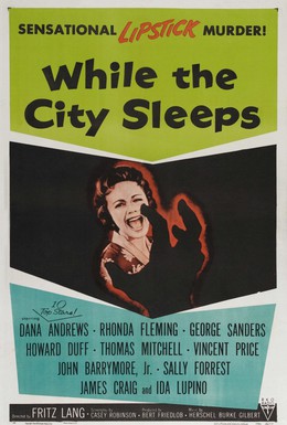 Постер фильма Пока город спит (1956)