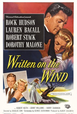 Постер фильма Слова, написанные на ветру (1956)