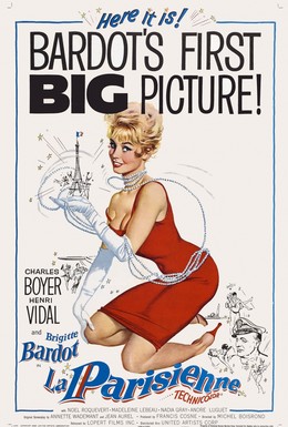 Постер фильма Парижанка (1957)