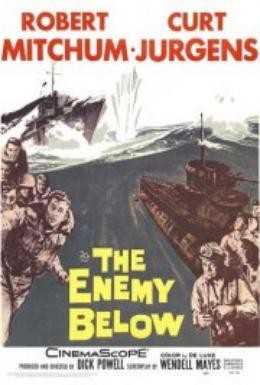 Постер фильма Под нами враг (1957)